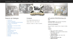 Desktop Screenshot of cuchilleriacasatomas.com